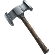 Iron man hammer sticker