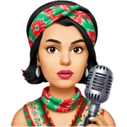 Colorful Singer sticker