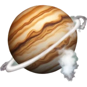 Jupiter with smoking  sticker
