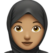 girl in hijab sticker