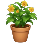 flower pot sticker