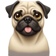 Pug sticker