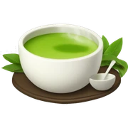 Hot matcha sticker