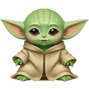 Baby yoda sticker