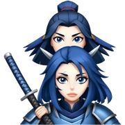 Samurai Defender sticker