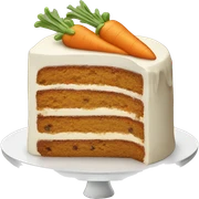 Carrot cake sticker