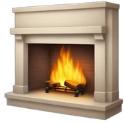 fireplace sticker