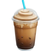 Iced coffee sticker