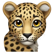 leopard sticker