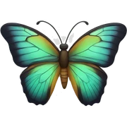Butterfly sticker