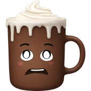 hot chocolate sticker