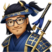 Samurai Strategist sticker