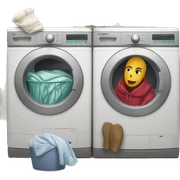 Cozy laundry  sticker