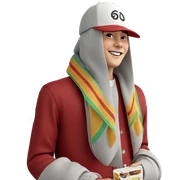 boy in hat smiling sticker