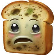 Moldy bread sticker