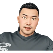 realistic portrait of male sticker
