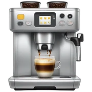 Coffee machine sticker