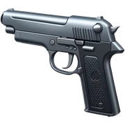 Gun sticker
