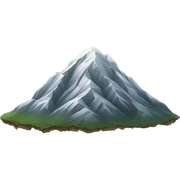 Mountain sticker