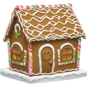 gingerbread house sticker