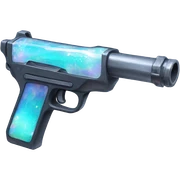opal crystal gun sticker