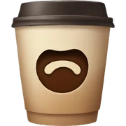 Coffee sticker