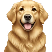 Golden retriever  sticker