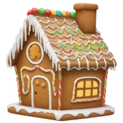gingerbread house sticker