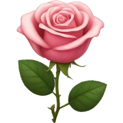 Rose sticker