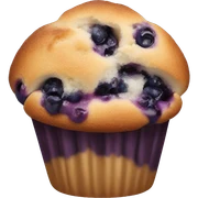 blueberry muffin sticker