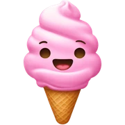 Ice cream pink  sticker