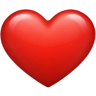 red heart emoji