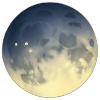 Moon emoji