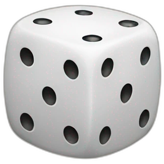 Dice emoji