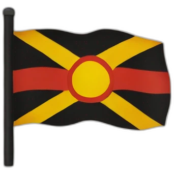 Aboriginal flag emoji