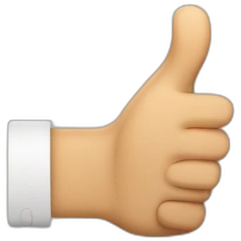 thumbs up emoji