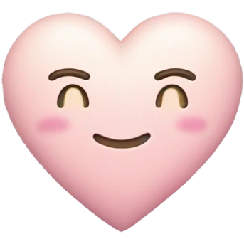 Pastel heart with clouds  emoji