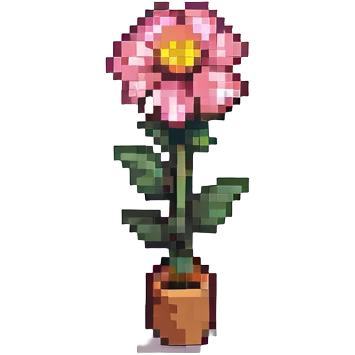 a single flower emoji