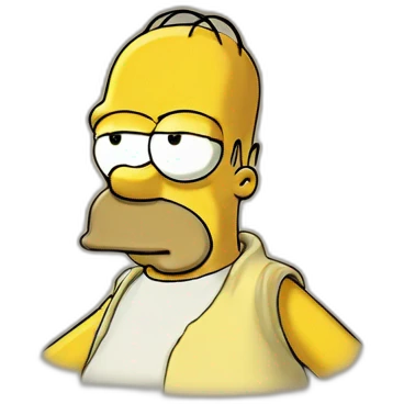 Homer simpson emoji