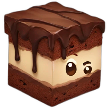 brownie emoji