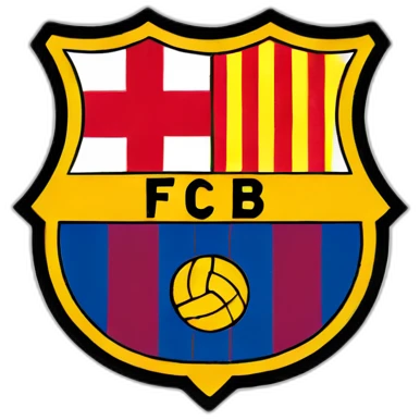 Fc barcelona crest emoji