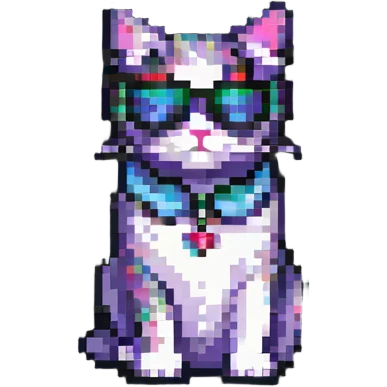cat wearing sunglasses emoji