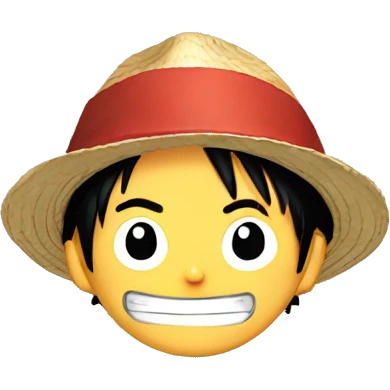 Luffy emoji