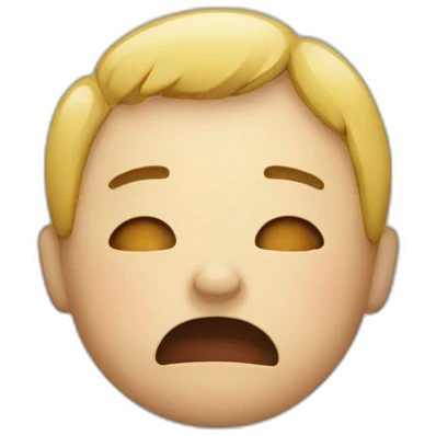 tired emoji