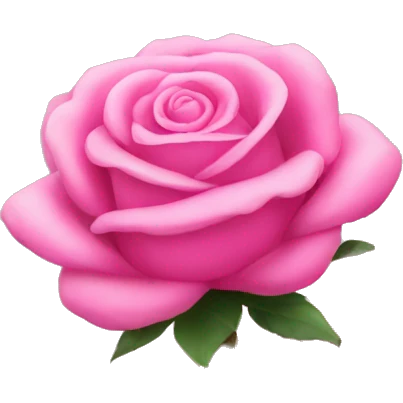 Pink rosebush emoji