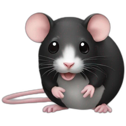 rat oreo emoji