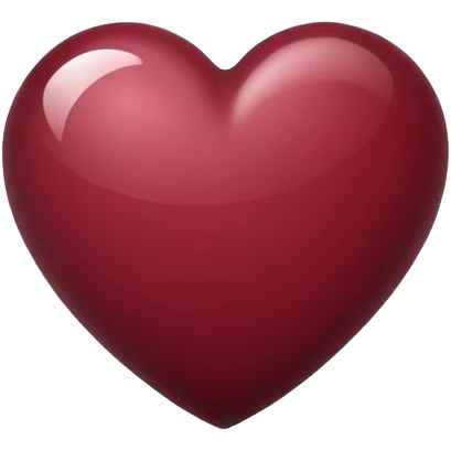Love maroon emoji