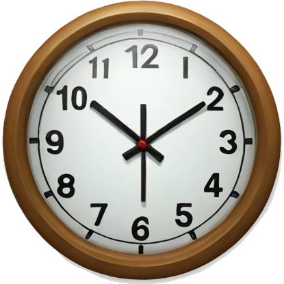 clock emoji