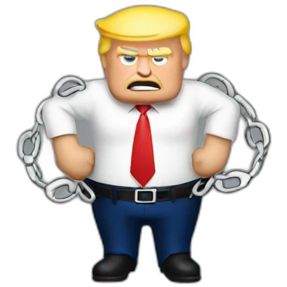 trump-in-handcuffs emoji