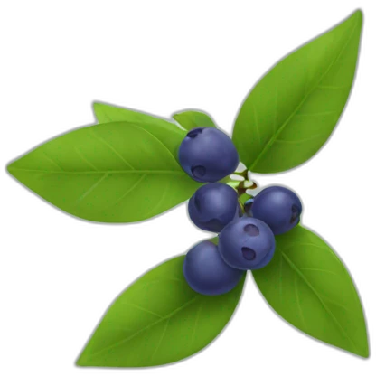 Myrtille emoji